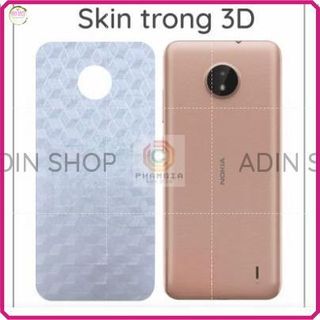 Miếng dán mặt lưng skin carbon Nokia C20