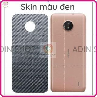 Miếng dán mặt lưng skin carbon Nokia C20