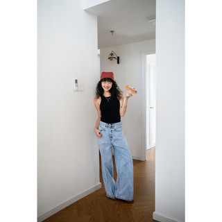 LENCLOTHING áo ba lỗ nữ basic 10869