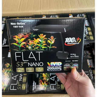 Đèn S3 Pro Đèn Led Neo Helios Đỏ Cá FLAT S3 Plus Nano Đánh Đỏ Cá Không Đỏ nước Chuyên Dụng Cho Hồ Thủy Sinh, Hồ Cá Nhỏ