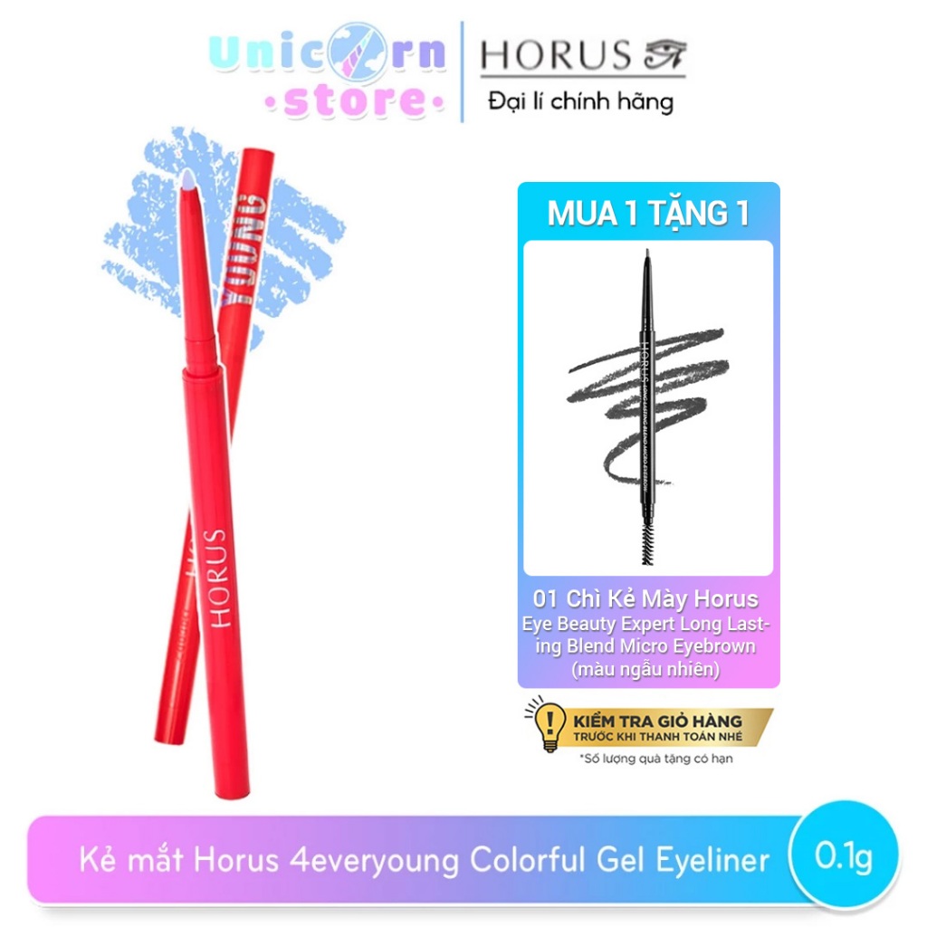 Bút Kẻ Mắt Horus 4Everyoung Colorful Gel Eyeliner 0.1g