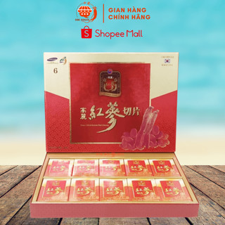  Hồng Sâm Lát Tẩm Mật Ong SamBoK  20gr x 10gói  - DHC Korea Ginseng 