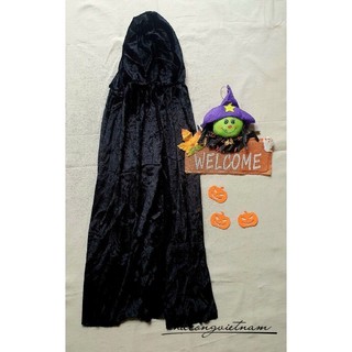 Áo Choàng Vải Dài 110cm Hóa Trang Lễ Halloween