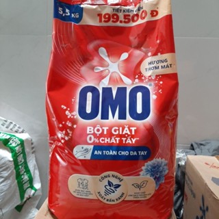 bột giặt omo hương thơm mát an toàn cho da tay 5,5kg