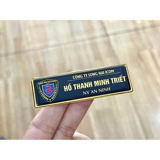 Bảng Tên Nhân Viên Bảo Vệ - Vui lòng gửi thông tin qua shop