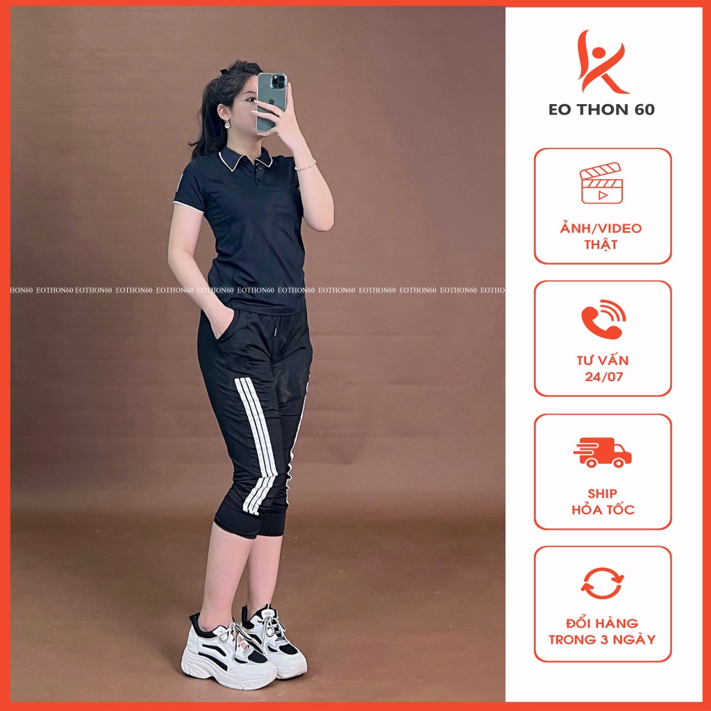 Áo das có cổ ,jogger lửng das mẫu mới [hình thật shop chụp] Eothon60
