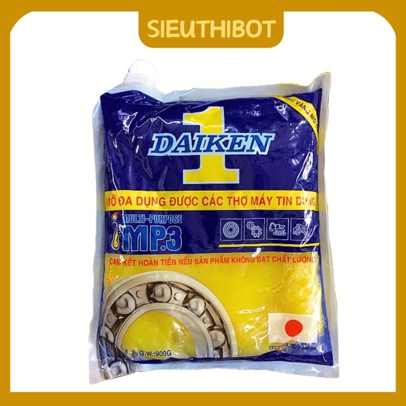 Mỡ Bò Chịu Nhiệt 180 Độ C DAIKEN 900g
