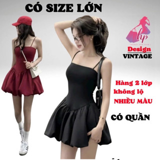  Đầm 2 dây body dáng bí ngắn váy kiểu hai dây nữ màu đen đỏ mặc hè tôn dáng đi tiệc đi chơi G957 