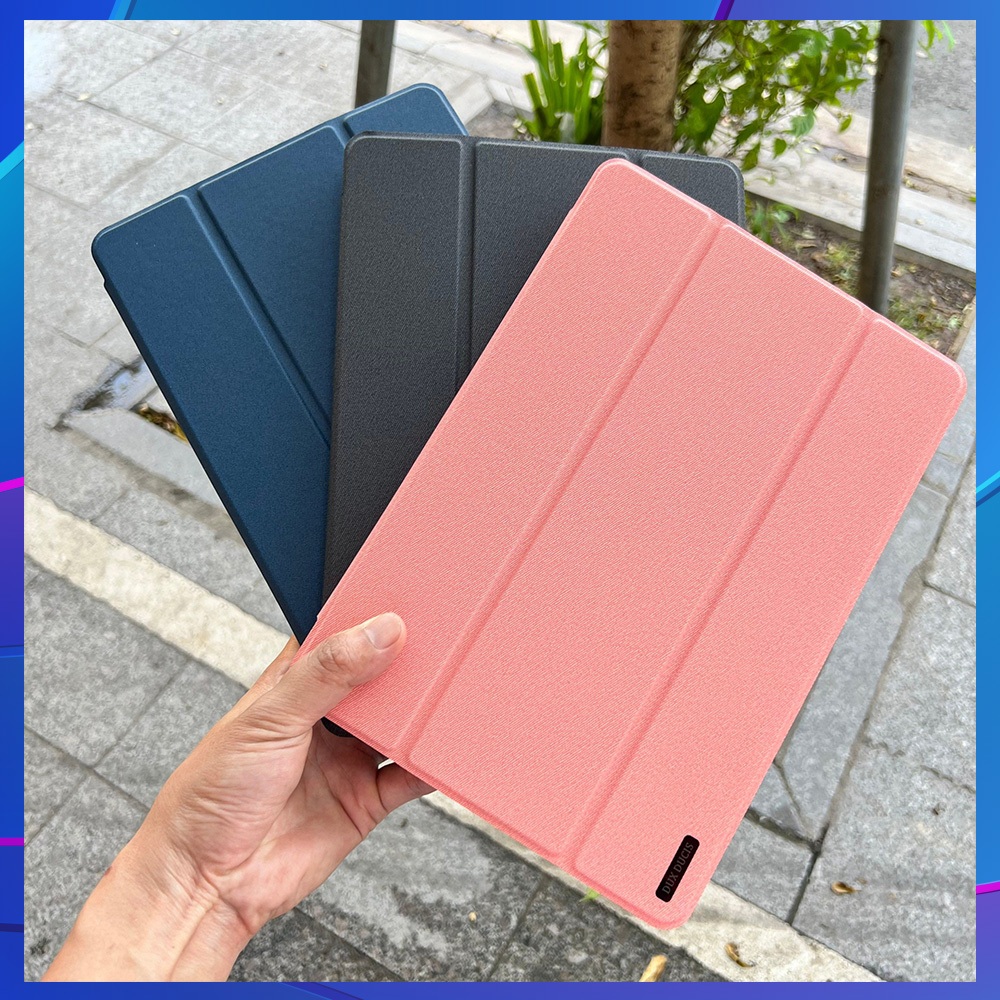 Bao da Cho Samsung Galaxy Tab S11, Tab S11 Ultra - Dux Ducis DOMO, Có Ngăn Đựng Bút, chống sốc