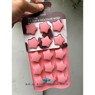 Khay làm đá Silicon hình sao Lock&Lock CKT221