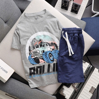 ( Hàng mới về ) Đồ bộ thun cotton bé trai size đại 27kg...58kg