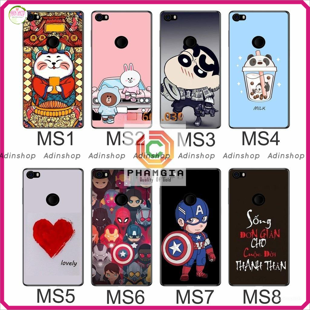 Ốp lưng Bphone 3 in hình dễ thương (P3)