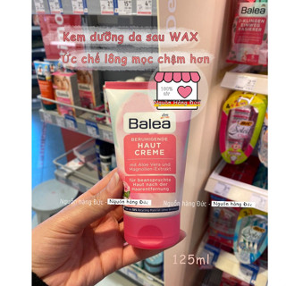 Kem dưỡng da sau cạo wax lông Balea Đức, ức chế lông mọc chậm sau tẩy - nguồn hàng Đức