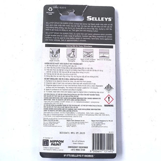 Keo Dán Đa Năng 2 thành phần Selleys Epoxy Fix 20ml