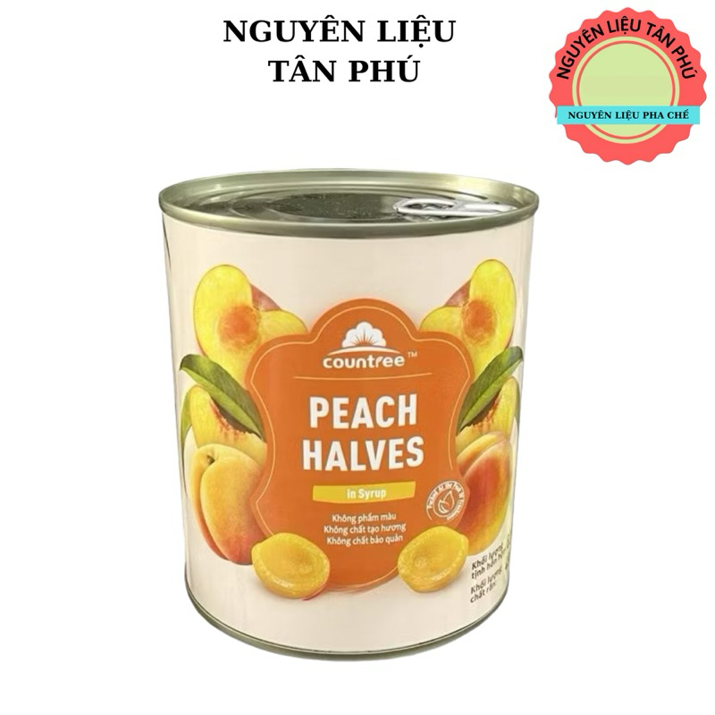 Đào ngâm Countree  - Lon 825gr