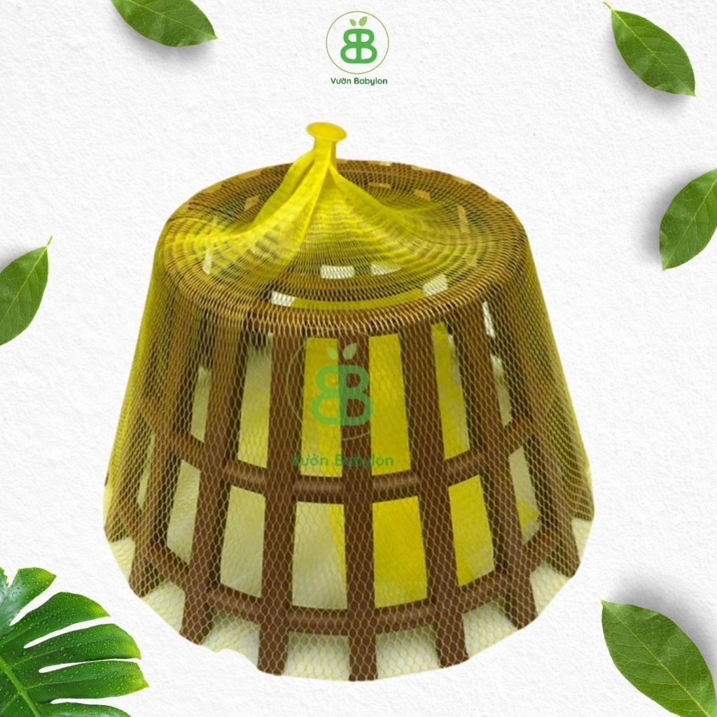 Lưới Bọc Chậu Lan , Size Lớn 50CM, Lót Đáy Chậu, Ngăn Rơi Vỡ Giá Thể, Phân Bón - 1 Cái