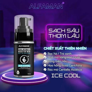  Bộ Quà Tặng Nam Giới "SAY.ME.ANH" ALFASEPT Gồm Dung Dịch Vệ Sinh Nam Tạo Bọt 100ml Sữa Rửa Mặt Tạo Bọt Cho Nam 150ml 