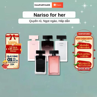 Nước Hoa Nữ Narciso Hồng Narciso Trắng Nar Đen Musc Noir Rose 10ml - Namperfumee