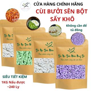 Cùi Bưởi Nấu Chè Đã Sên Bột Sấy Khô - Làm Trân Châu Khử Đắng Nàng Thơ