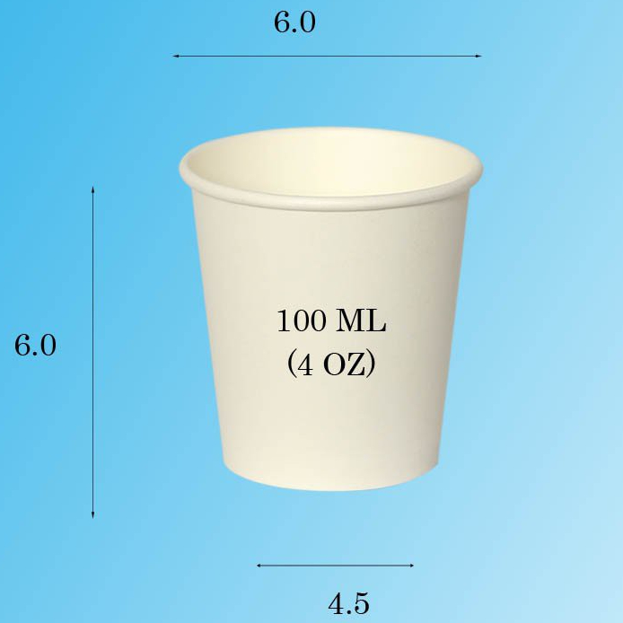 Ly Giấy 4oz 100ml (ly sample)