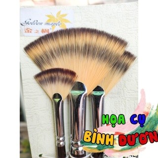 Bộ cọ quạt 3 cây Golden Maple