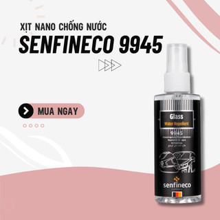 Bình xịt nano chống bám nước kính ô tô Senfineco 9945 Glass Water Repelent dung tích 100ml