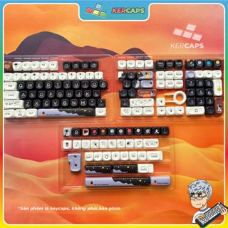 |Keycap| Astronaut V3 - black version - Profile cherry, PBT cho Rainy75, Lucky65, Xinmeng, Aula, FL