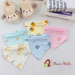  Set 10 yếm tam giác quàng cổ vải nỉ cho bé Khăn quàng cổ mùa đông giữ ấm cho bé 