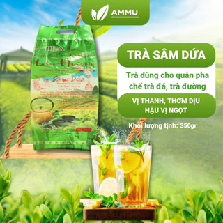  Trà Sâm Dứa B'Lao Làn Hương Pha Trà Đá Trà Tắc Tra Hương Tự Nhiên Mát Gan Giải Khát Loại 1 Túi 350g 