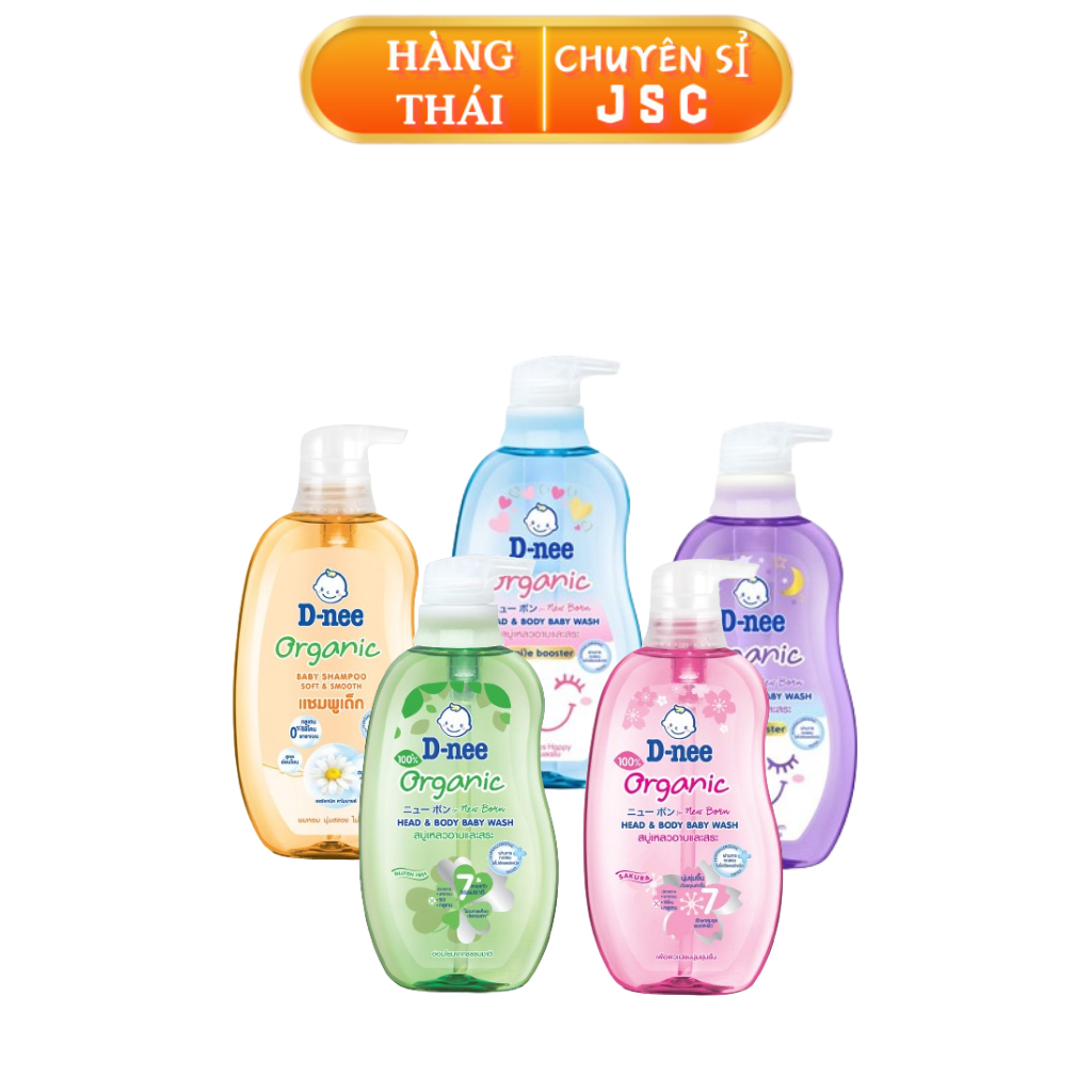 Sữa tắm gội toàn thân Dnee cho bé 380ml/800ml- Sữa tắm thái an toàn cho bé . A a
