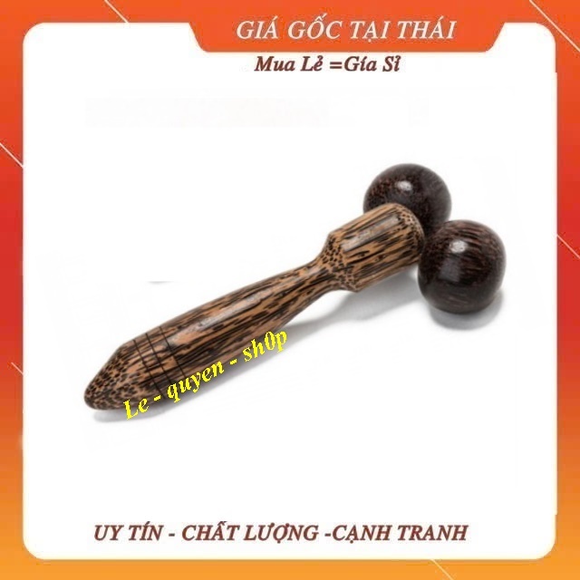 [hàng chính hãng] Cây lăn gỗ Massage Thái Lan