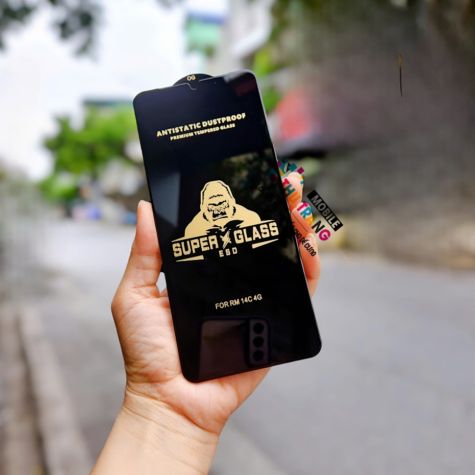 Kính cường lực KINGKONG Redmi A5 Redmi 14C Poco C71 full màn chịu lực tốt, Cảm ứng mượt