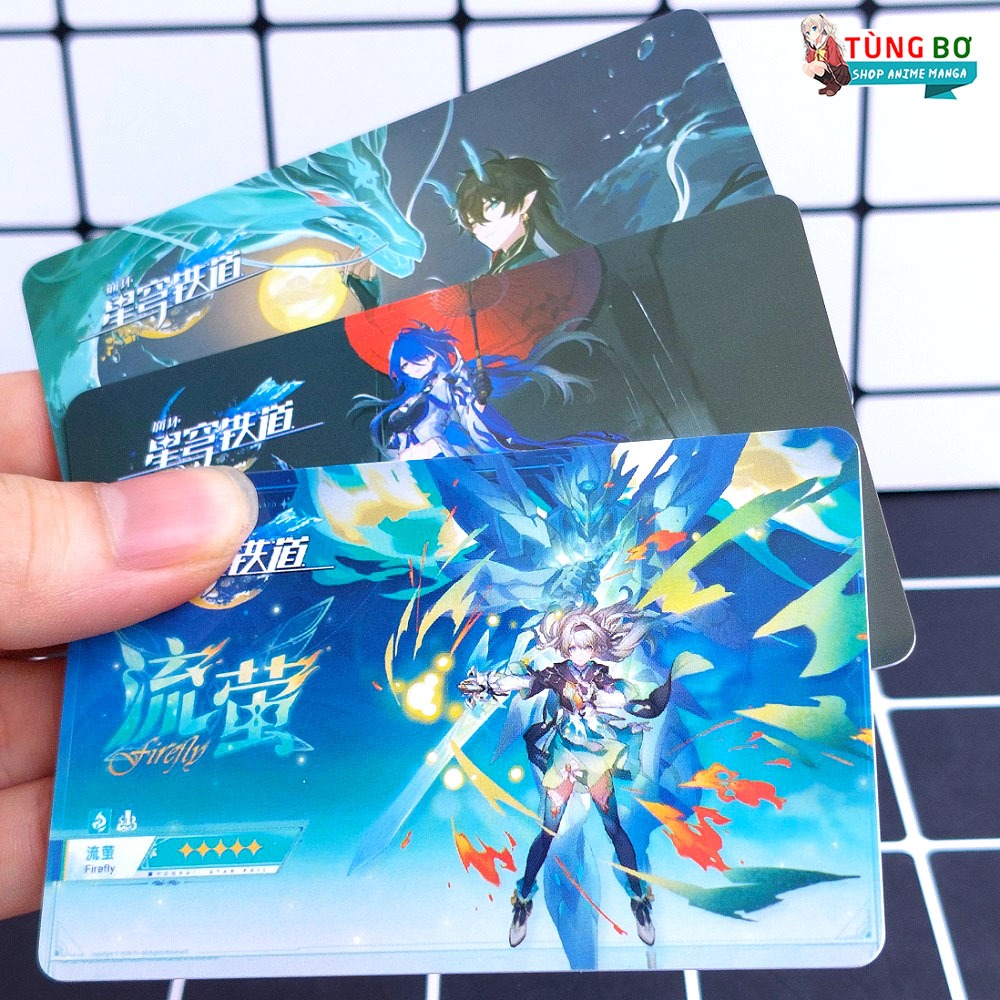 Card Nhựa Cứng Bo Góc Honkai: Star Rail