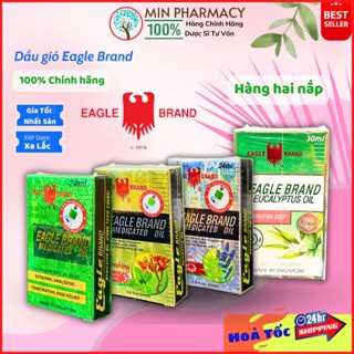 Dầu gió Con Ó EAGLE BRAND Singapore 24ml - Minpharmacy