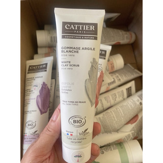Mặt nạ đất sét hữu cơ thuần chay Cattier Paris Masque Argile