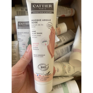 Mặt nạ đất sét hữu cơ thuần chay Cattier Paris Masque Argile