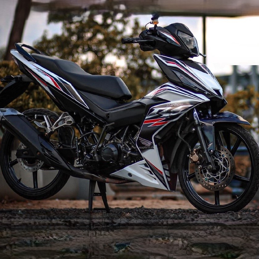 Tem Rời Xe Winner Rs Trắng đen ( Mới ) -TG Stickers