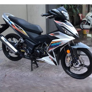 Tem Rời Xe Winner Rs trắng đen Mới -TG Stickers