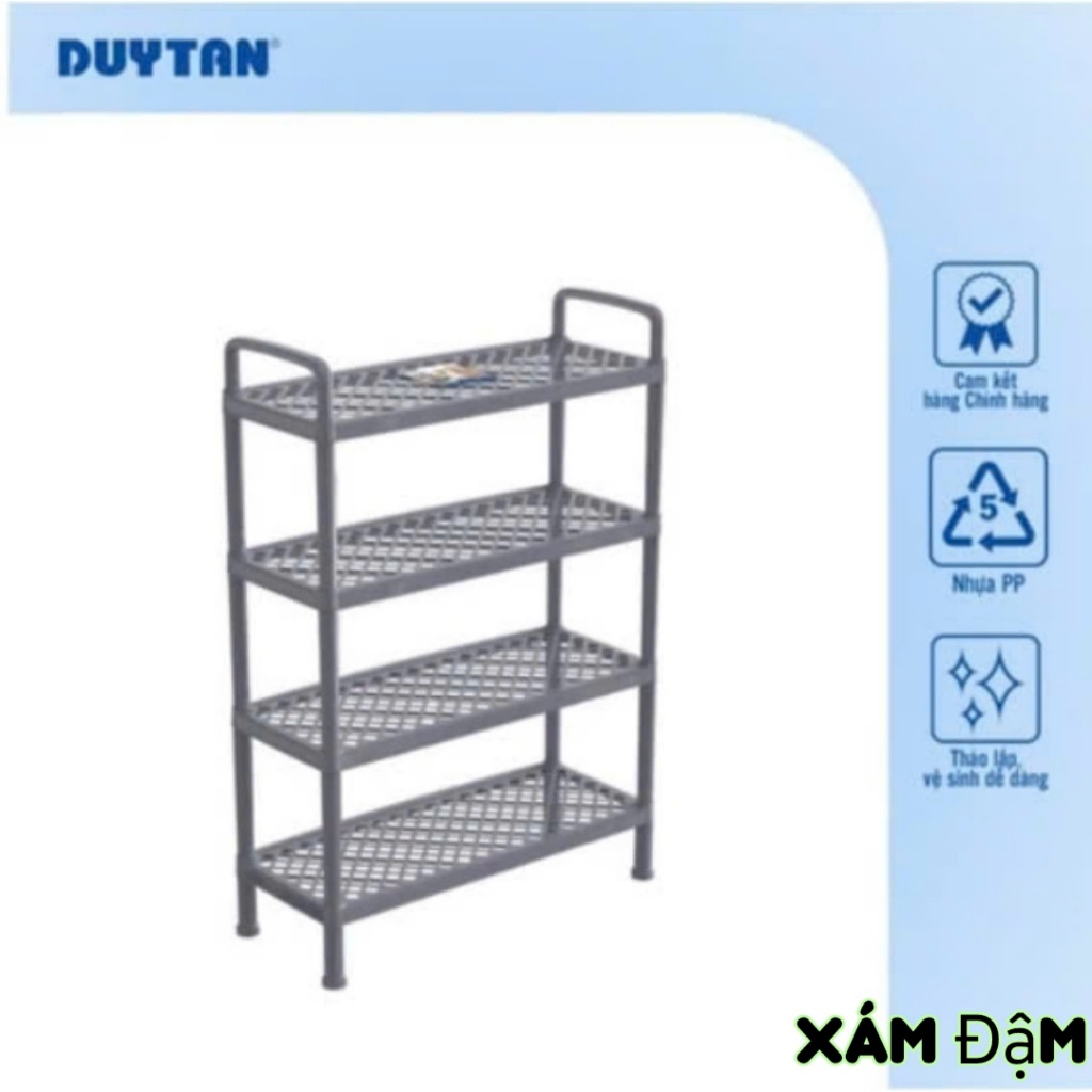 💝 Kệ Dép Lưới 1483 - 3T DUY TÂN nhựa PP, chứa được lên đến 10 đôi giày, dép 💝 Nhuaduytan.store 💝