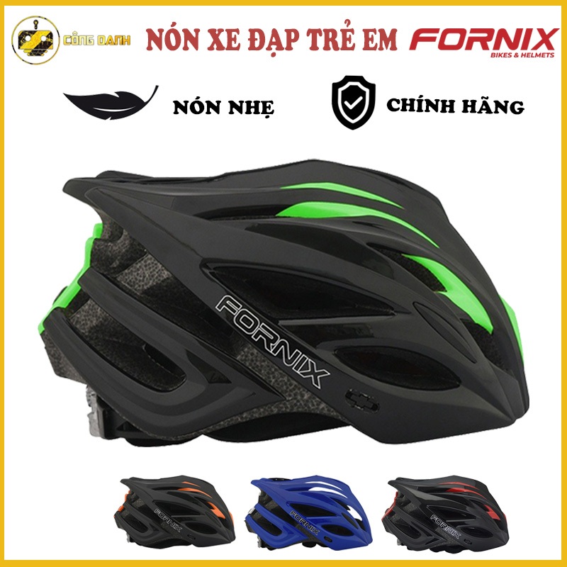Mũ, nón xe đạp trẻ em Fornix cao cấp chính hãng