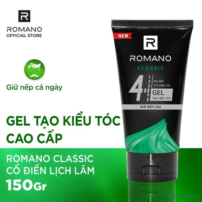 Gel vuốt tóc Romano Classic giữ nếp lâu ( số 4)