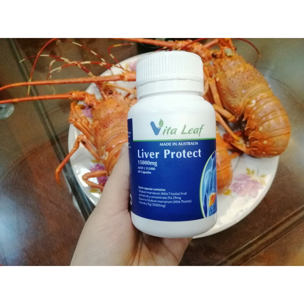 VIÊN UỐNG GIẢI ĐỘC GAN LIVER PROTECT 15000 mg Hộp 60 Viên