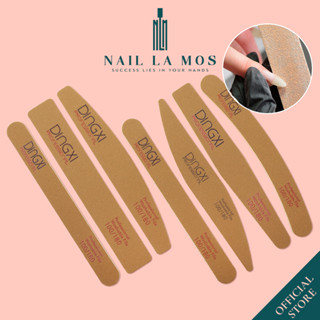  Dũa móng tay da bò Dingxi độ nhám 100 180 - Dũa móng 6 hình chuyên dụng cho thợ nail  lẻ chiếc  