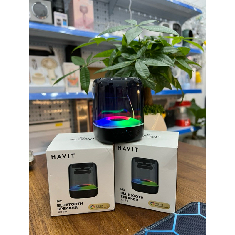 Loa TWS M2 hãng HAVIT, Bluetooth 5.1, công suất 3W, đèn RGB