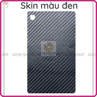 Dán mặt lưng skin carbon Samsung Tab A7 Lite