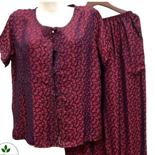Bộ Lụa Gấm Bà Già  Gấm Thái Tuấn ( SIZE 40-70KG)