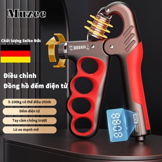 Kìm Bóp Tay MUZEE Kìm Tập Cơ Tay Dụng Cụ Tập Gym Tại Nhà Điều Chỉnh Lực Có Đếm 5-100kg