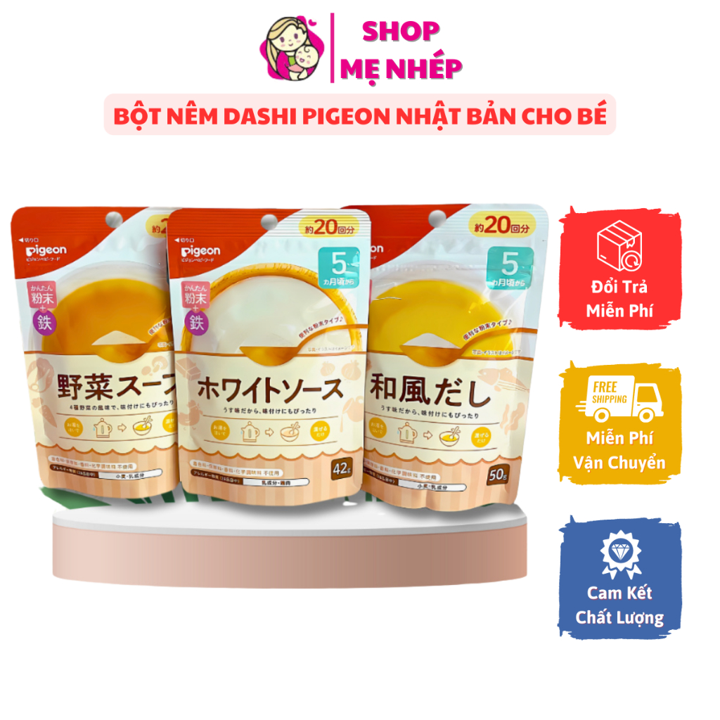 Bột nước dùng DASHI PIGEON Nhật Bản cho bé