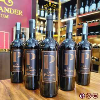  Rượu Vang Đỏ Red Wine Rượu Vang Ý La Premura Primitivo 16% 750ml - Wine Wander 