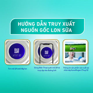 COMBO 12 lon (1 thùng) Sữa bột NAN OPTIPRO PLUS 1 - Lon 400g (Mẫu mới/Date 19/09/2026)